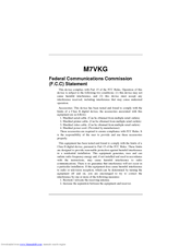 Biostar M7 VKG User Manual