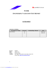 Biostar P4 SDR Test Report