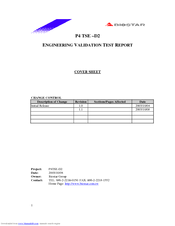 Biostar P4 TSE-D2 Test Report