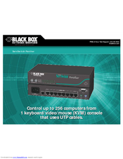 Black Box SERVSWITCH PANTHER KV1108A Specifications
