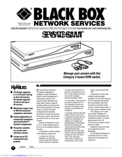 Black Box ServSwitch Summit KV1502A Specifications