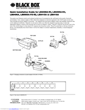 Black Box LB8418A Quick Installation Manual