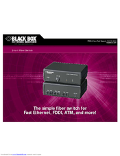 Black Box SW459A-ST Specifications