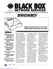 Black Box SW613A Specifications
