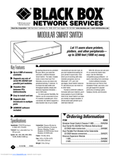 Black Box SW925A Specifications