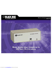 Black Box AC058A-R3 Specifications