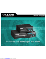 Black Box 2-Port ServSwitch KV7002A Specifications