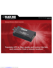 Black Box LMM103A Specifications