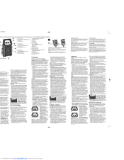 Black & Decker BDUH100-201UH Use And Care Book
