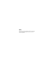 Blackberry 6260 Information Booklet