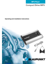 Blaupunkt MDP01 Operating And Installation Manual