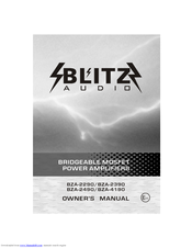 Blitz BZA2390 Owner's Manual