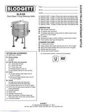 Blodgett KLS-100DS Specifications