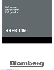 Blomberg BRFB 1450 User Manual