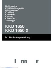 Blomberg KKD 1650 X Instruction Manual