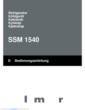 Blomberg SSM 1540 Instruction Manual