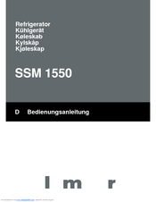 Blomberg SSM 1550 Instruction Manual