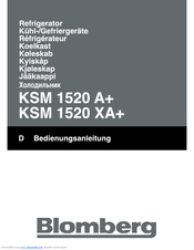 Blomberg KSM 1520 XA+ Instruction Manual