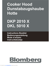 Blomberg DKL 5010 Instruction Booklet