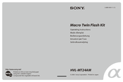Sony Alpha HVL-MT24AM Operating Instructions Manual