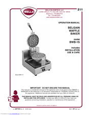 Bloomfield BWB-1S Operation Manual