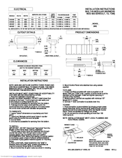 Bloomfield MOD-500TD Installation Instructions