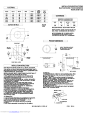 Bloomfield SS-4D Installation Instructions
