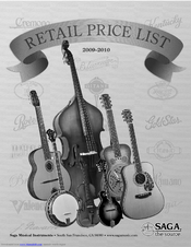 Blueridge Regal RC-1 Price List
