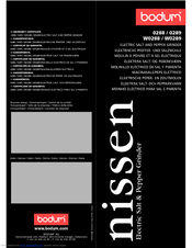 Bodum W0288 Nissen User Manual