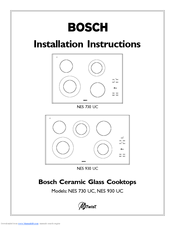 Bosch NES 930 UC Installation Instructions Manual
