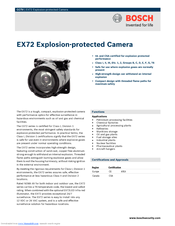 Bosch EX72C7V0922-N Specifications