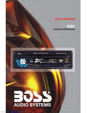 Boss Audio Systems 610C User Manual