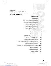 Boss Audio Systems 638BA User Manual