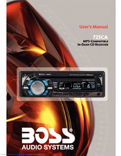Boss Audio Systems 725CA User Manual