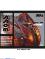 Boss Audio Systems MP3-3160R User Manual