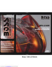 Boss Audio Systems MP3-3195R User Manual
