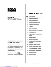 Boss Audio Systems BV15FLIP User Manual
