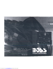 Boss Audio Systems BV9600 User Manual