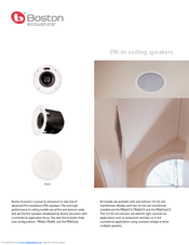Boston Acoustics SPEAKER SYSTEM PRI665 Specifications