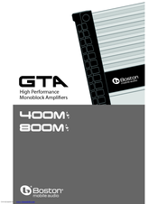 Boston Mobile Audio GTA-400m User Manual
