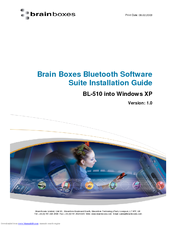 Brainboxes BL-510 Software Install Manual