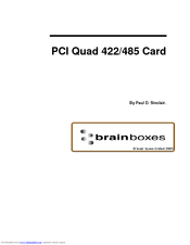 Brainboxes CC-346 User Manual