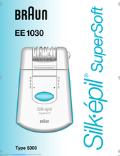 Braun Silk-epil SuperSoft EE 1030 User Manual