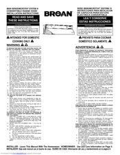 NuTone 883023 Installation Instructions Manual