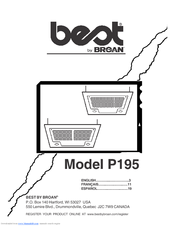 Broan beot P195 User Manual