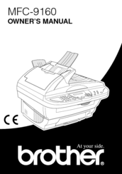 Brother MFC-9160 Owner's Manual