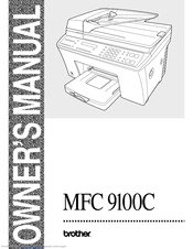 Brother MFC-9100C Owner's Manual