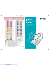 Brother NC21SE Quick Reference Manual