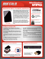 Buffalo MiniStation HD-PXU2 Specifications