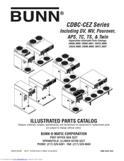 Bunn CEZF APS-MV Illustrated Parts Catalog